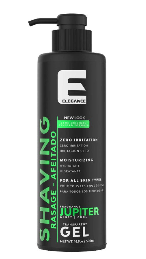 Elegance Shave Gel 500ml - 3 Scents - Palms Fashion Inc.