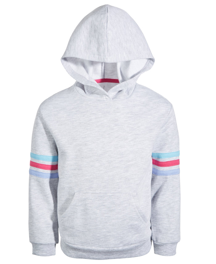 ID Ideology Girls Rainbow Fleece Hoodie