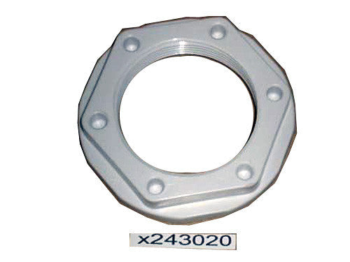 Master Spa X243020 Nut for Ozone Bypass Flange Wall Fitting Front View