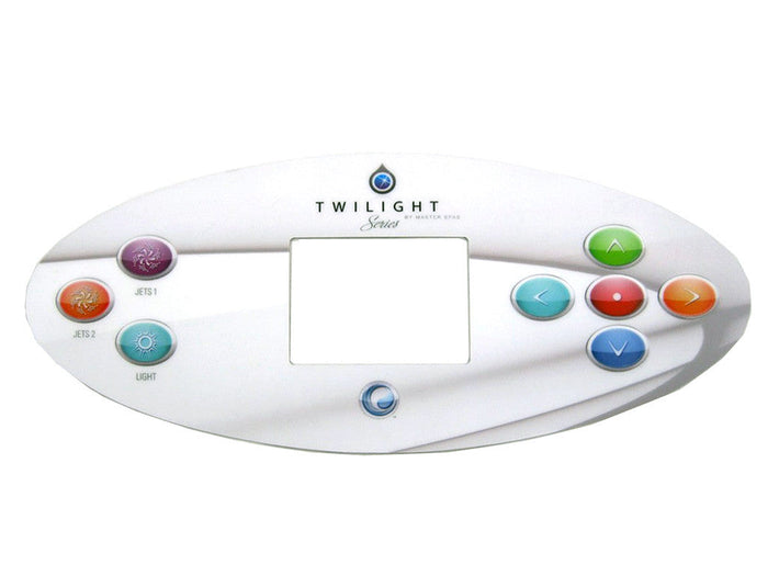 Master Spa X509108 Overlay Twilight 2 Pump MP800 Front View