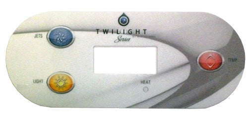 Master Spa X509041 1 Pump Overlay for Twilight Series Front View