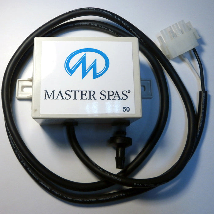 Master Spa X320065 240V Ozone Generator w/ Check Valve & MS Logo Top View