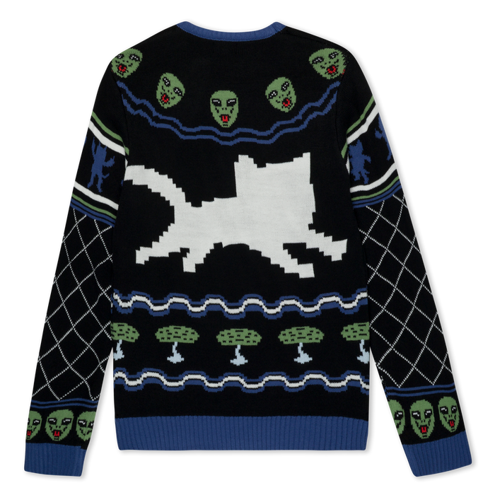 RIPNDIP Out Of This World Knit Sweater (Black)