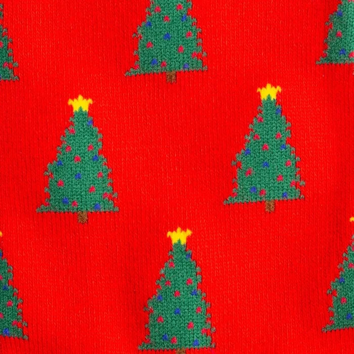 Swole Panda Christmas Tree Socks