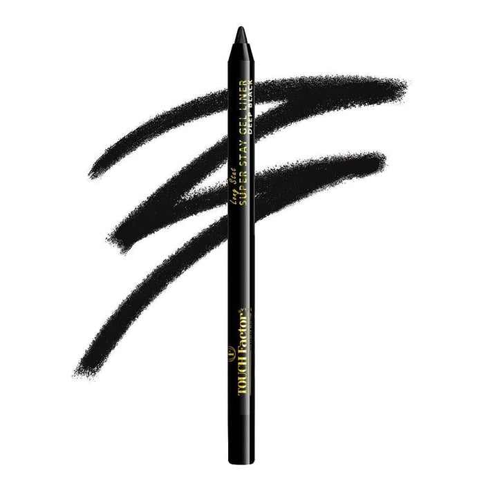 TOUCH FACTOR Waterproof Smoothening Eye Kajal Penci (Black), Matte - - Pinky Cosmetics -- United Arab Emirates -- Pinky Cosmetics