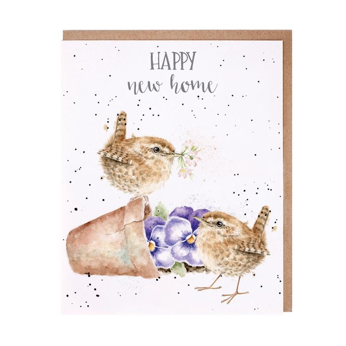 WRENDALE Greeting Card New Digs