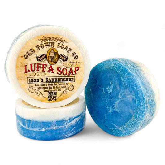 1920's Barbershop -Luffa Soap - Old Town Soap Co.