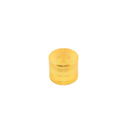 Aluminium Grinders Gold 4 Parts ( Art.nr.1565 ) - Zetla