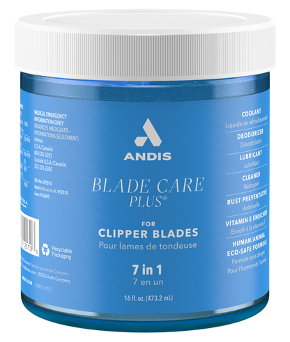 Andis 7 in 1 Blade Care Plus Dip Jar 16oz  # 12570 - Palms Fashion Inc.