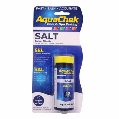 AquaCheck 1840 Salt Test Strips Front