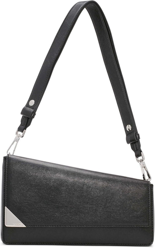 Authentic Calvin Klein Basalt Flap Demi Shoulder Bag $89.00 online