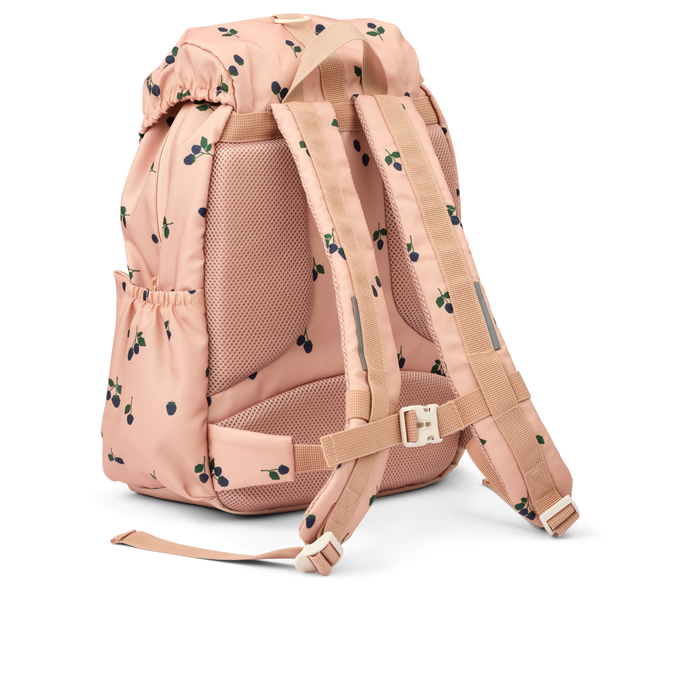 Liewood - Backpack - Johnny - Berry/Pale Tuscany - Back