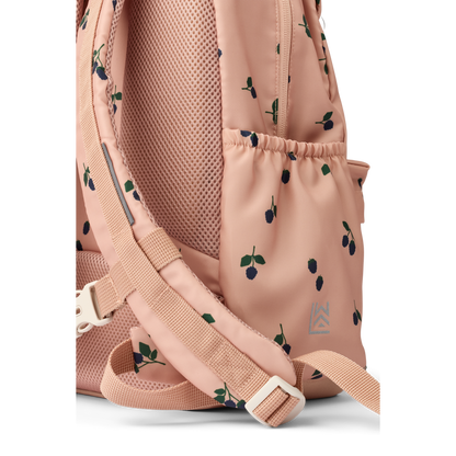 Liewood - Backpack - Johnny - Berry/Pale Tuscany - Side Pocket
