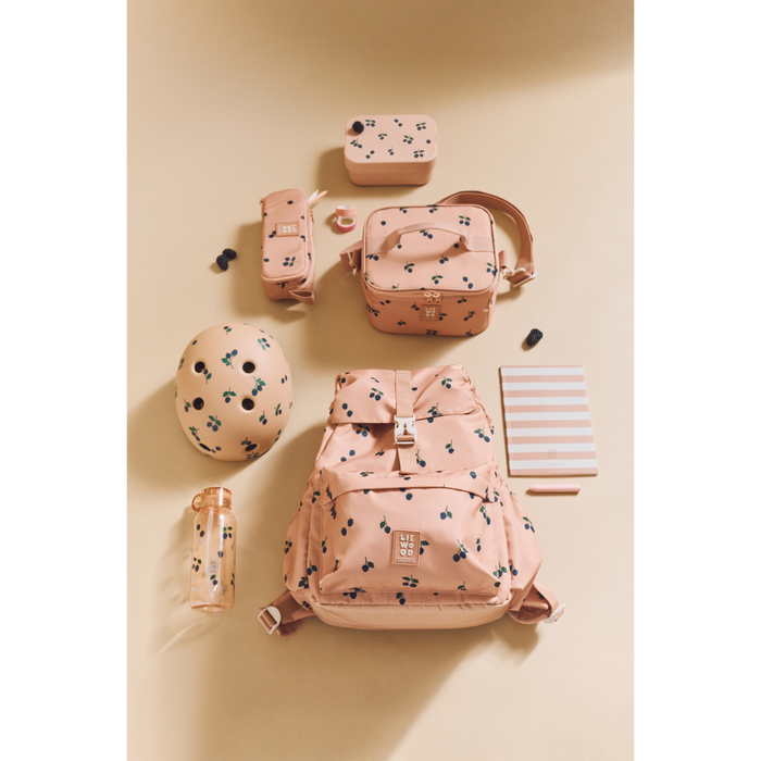 Liewood - Backpack - Johnny - Berry/Pale Tuscany - Lifestyle Cut