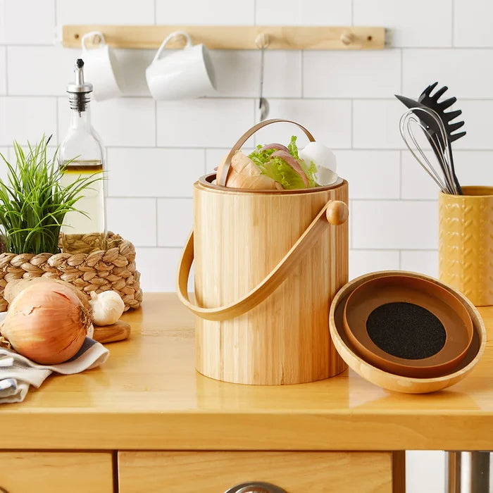 Bamboo Compost Pail