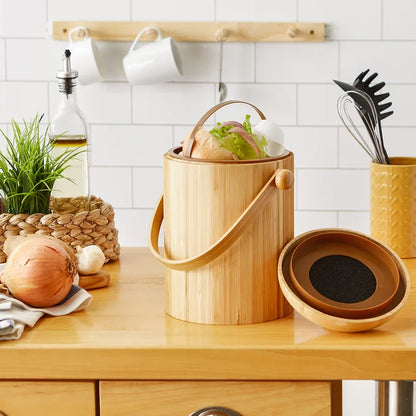 Bamboo Compost Pail