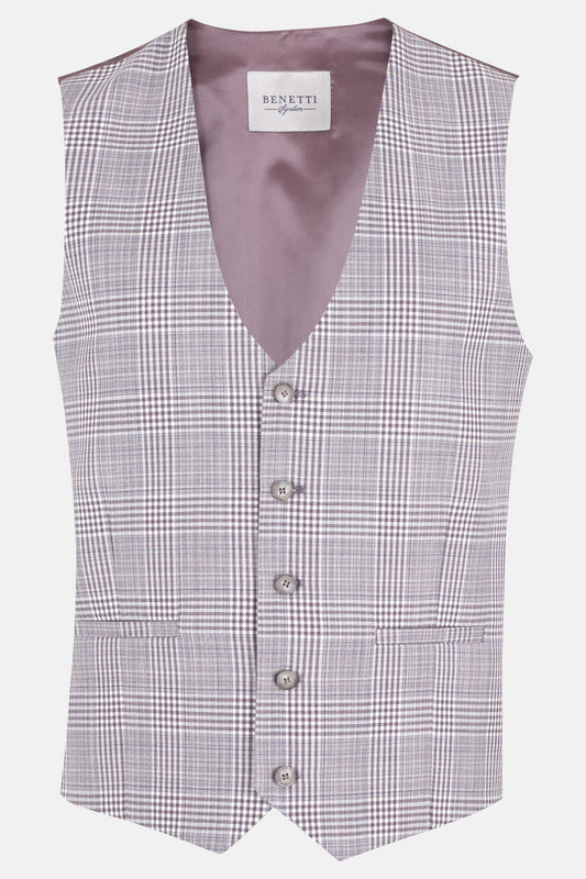 Benetti Jeff Check Waist Coat
