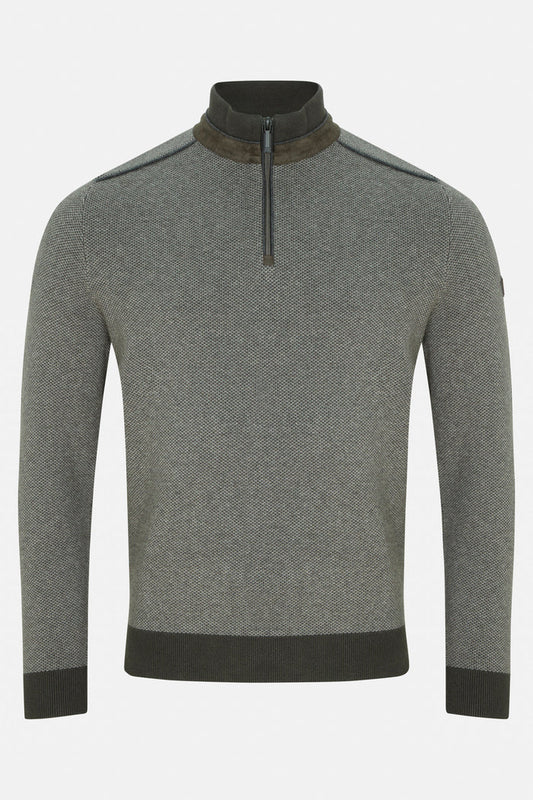 Benetti Troy 1/4 Zip Knit