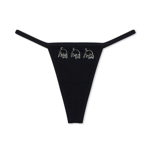 RIPNDIP Blonded Thong (Black)