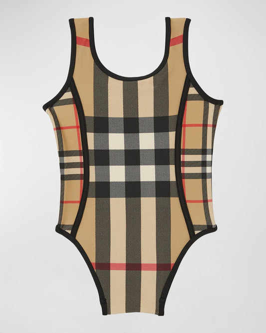 Burberry Kids  Mini Nigella One-Piece Swimsuit