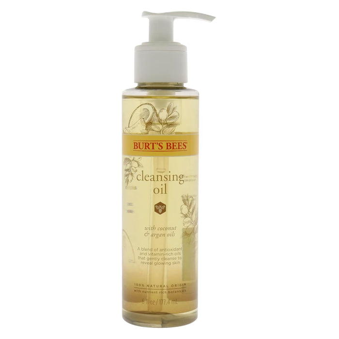 Burt's Bees Facial Cleansing Oil with Coconut & Argan Oil 6 oz - 12 Pack