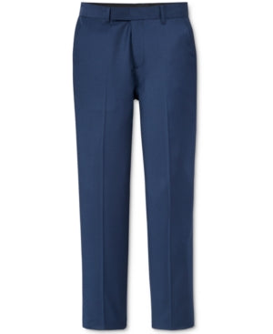 Calvin Klein Big Boys Husky Stretch Suit Pants