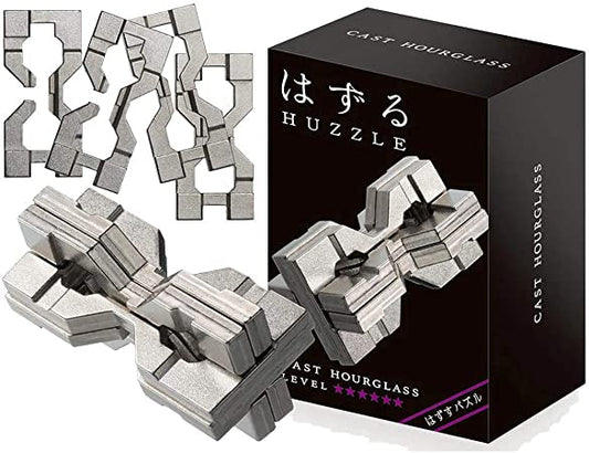 Cast Hourglass Huzzle Puzzle