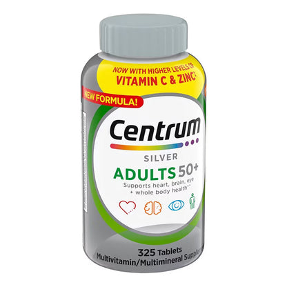 Centrum Silver Adults 50+ Multivitamins - 325 ct