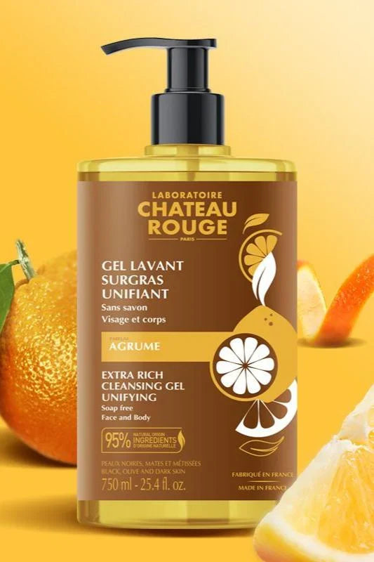 Chateau Rouge Paris Shower Gel (citrus scent) family size 750ml