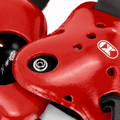 Cliff Keen EF66 Fusion Headgear Black-Scarlet - Takedown Distribution