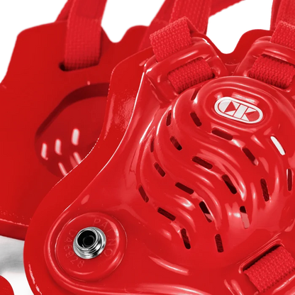 Cliff Keen F5 Tornado Headgear Red-Red - Takedown Distribution