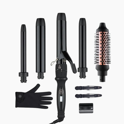 Curling Wand Set - 5 in 1 Curling Wand