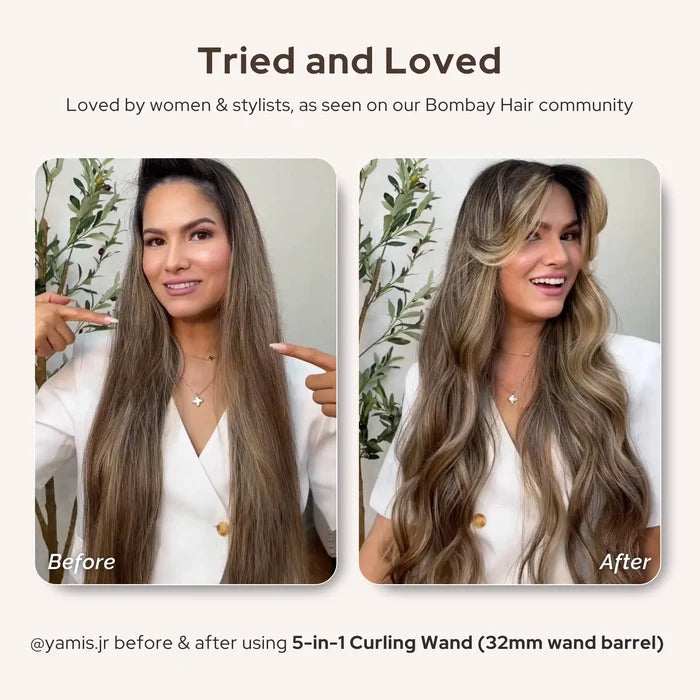 Curling Wand Set - 5 in 1 Curling Wand