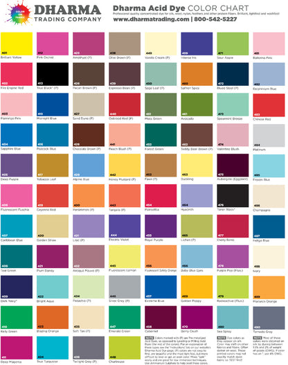 Dharma Acid Dyes Color Poster