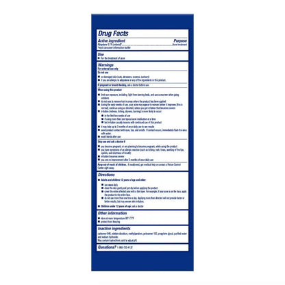 Differin Gel 0.1% Adapalene Acne Treatment – 1.6 oz - 12 Pack