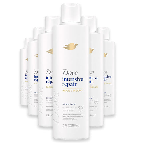Dove - Shampoo Intensive Repair Damage Therapy - 12 Oz - 6 Pack