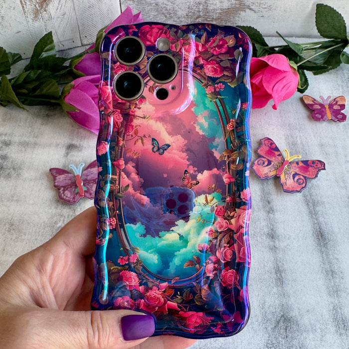 Enchanted Skies Wavy Luxe MagSafe Case for iPhone â â¨ Features & Benefits Wavy Luxe Edge Design â Sculp