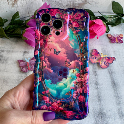 Enchanted Skies Wavy Luxe MagSafe Case for iPhone â â¨ Features & Benefits Wavy Luxe Edge Design â Sculp