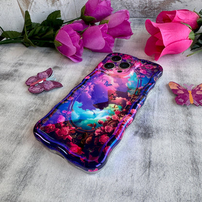 Enchanted Skies Wavy Luxe MagSafe Case for iPhone â â¨ Features & Benefits Wavy Luxe Edge Design â Sculp