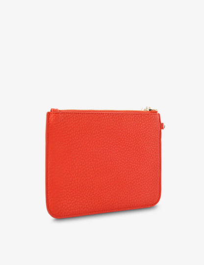 FLAT POUCH in Poppy by Elms + King