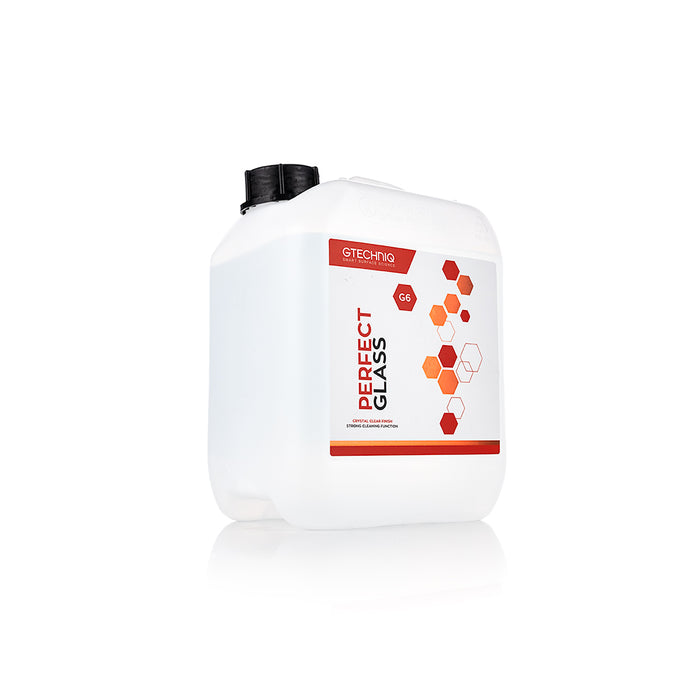 A 5L bottle of G6 Perfect Glass coating from Gtechniq