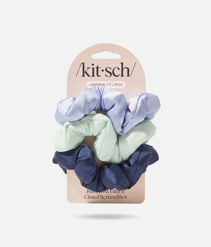 Garden Bouquet Cloud Scrunchies • 3-Piece Soft Hair Scrunchie Set