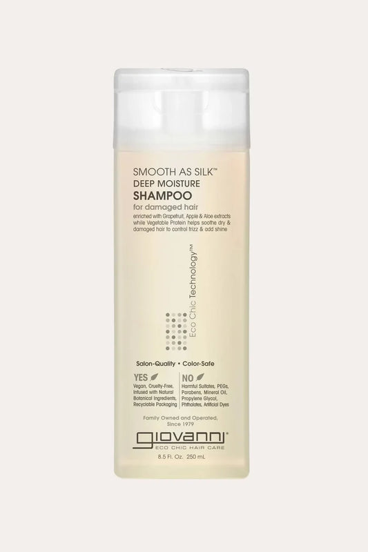 GIOVANNI SMOOTH AS SILK DEEP MOISTURE SHAMPOO 8.5oz GIOVANNI