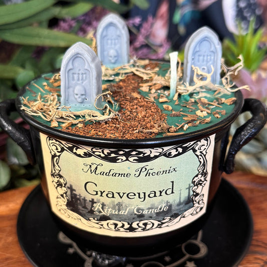 Graveyard | Ancestor Offering Cauldron Candle