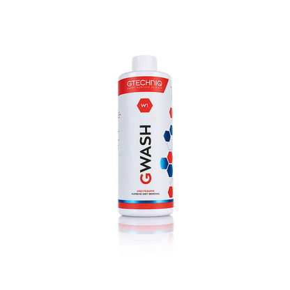 A 500ml bottle of W1 Gwash from Gtechniq