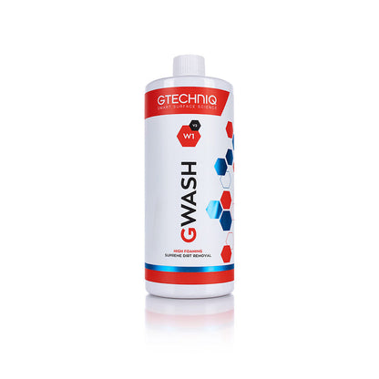 A 1L bottle of W1 Gwash from Gtechniq