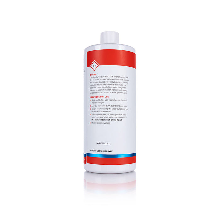 A 1L bottle of W1 Gwash from Gtechniq
