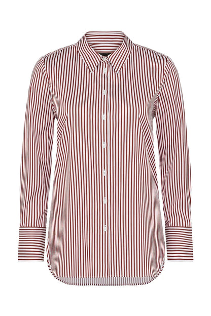 HENRI STRIPE SHIRT | Red Stripe - Darling & Domain