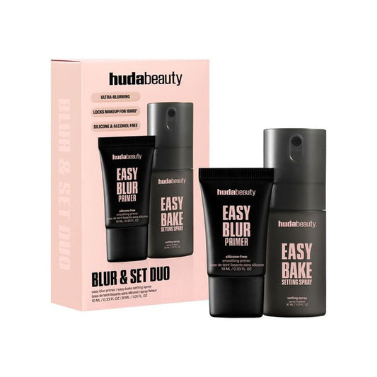 Huda beauty blur and set duo kit