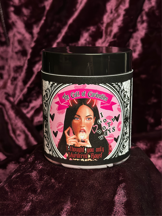 I thought you only murdered boys! 8oz body butter